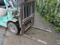 Gabelstapler Mitsubishi FG15 gasheftruck heftruck op gas forklift gabelstapler