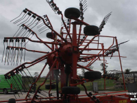 Schwader Kuhn GA7501 dubbele cirkelhark wiersmachine mechanische werkbreedteverstelling
