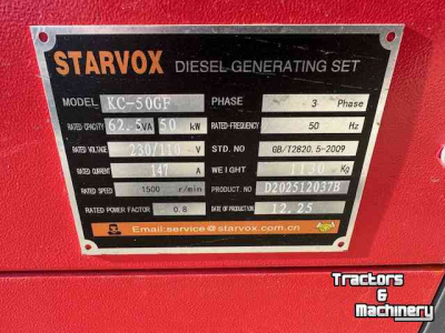 Stromaggregate  starvox kc-50-gf