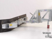 Futterschieber Qmac Rabot caoutchouc pour alimentation avec montage Giant
