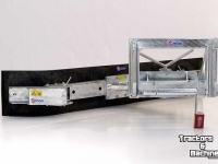Futterschieber Qmac Rabot caoutchouc pour alimentation avec montage Giant