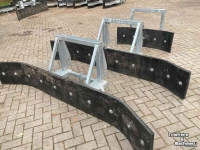 Gülleschieber Weidemann Rubberschuif / mestschuif / modderschuif / sneeuwschuif.