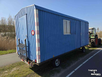 Anhänger Kersten Warsco 6m landbouw schafkeet pipowagen