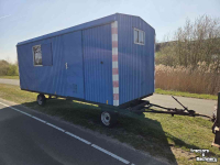 Anhänger Kersten Warsco 6m landbouw schafkeet pipowagen