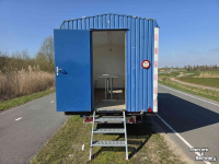 Anhänger Kersten Warsco 6m landbouw schafkeet pipowagen