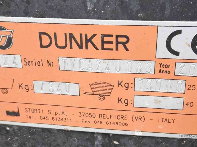 Futtermischwagen Vertikal Storti Dunker TS 240