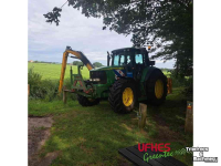 Schlepper / Traktor John Deere 6820 Tractor + Bos HE 8004-FB  Maai-Arm