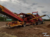 Annahmebunker Spinnekop Spinnekop Combine receiving hopper with cleaner ,inspection conveyor and elevator