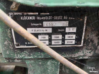 Schlepper / Traktor Deutz F2L 612