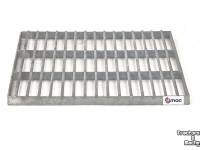 Spaltenböden Qmac STALROOSTER GRUPROOSTER 100X80