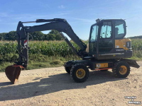 Mobilbagger  Volvo ew60 mobiele kraan