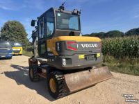 Mobilbagger  Volvo ew60 mobiele kraan