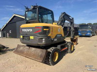 Mobilbagger  Volvo ew60 mobiele kraan