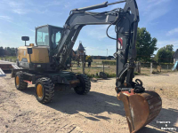 Mobilbagger  Volvo ew60 mobiele kraan