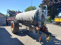 Gülletankwagen / Güllefässer Joskin Mesttank / Watertank 7000 liter met Bouwland injecteur