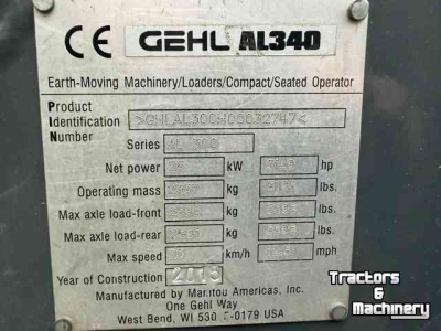 Radlader Gehl AL 340