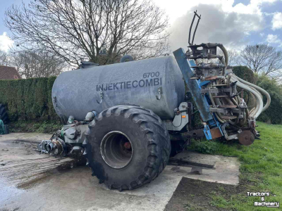 Gülletankwagen / Güllefässer Meyco Meyco Duport Injektiecombi 6700 liter mesttank mestverwerking
