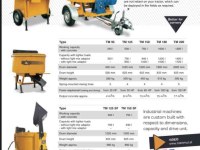 Sonstige Baumaschinen, Erdbewegungsmaschinen und Zubehör Mammut TM betonmixer