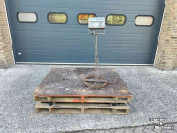 Absackmaschinen  BWT Weegschaal / Weegbalk