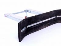 Sonstiges Rasen- und Grundstückspflegemaschinen und Zubehör Qmac Gummischieber für Hof 2.10 mtr anbau Gabelstapler