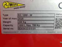 Sonstiges Fütterungsmaschinen und Zubehör Wifo KC 1000 -W Kantelcontainer (op vorken)