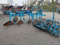 Pflüge Lemken Juwel 7 4 schaar ploeg met vorenpakker