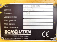 Kehr- und Kehrsaugmaschinen Schouten VM 1800 HK