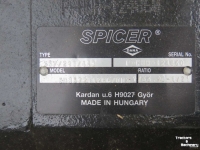 Teleskoplader New Holland Vooras LM5030 / LM525 compleet DANA SPICER 357/211/443 Parts nr:84555411