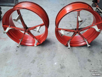 Räder, Reifen, Felgen & Distanzringe  38inch naar 32inch