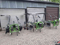 Schwader Fendt Former hark Massey Ferguson Fella hark wierser rotorhark rugger duiner hooimachine hooier