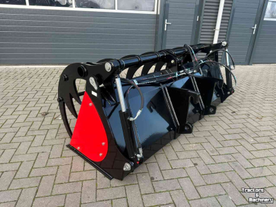 Silage Greifschaufel  / Greifgabel Hemach Silagegrijper / Pelikaanbak  Giant aankoppeling
