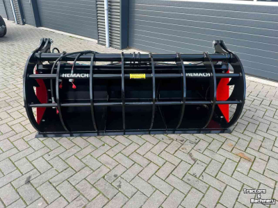Silage Greifschaufel  / Greifgabel Hemach Silagegrijper / Pelikaanbak  Giant aankoppeling