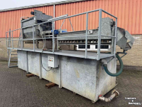 Waschtrommel  Spiessens was-/ spoelcombinatie, wastrommel, rollenleestafel, lappendroger