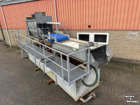 Waschtrommel  Spiessens was-/ spoelcombinatie, wastrommel, rollenleestafel, lappendroger