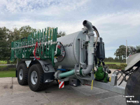 Gülletankwagen / Güllefässer Agrimat 21000 Vacuumtank + Vogelsang 24 meter