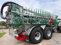 Gülletankwagen / Güllefässer Agrimat 21000 Vacuumtank + Vogelsang 24 meter