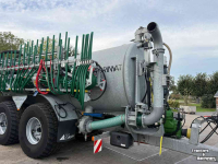 Gülletankwagen / Güllefässer Agrimat 21000 Vacuumtank + Vogelsang 24 meter