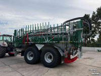 Gülletankwagen / Güllefässer Agrimat 21000 Vacuumtank + Vogelsang 24 meter