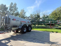 Gülletankwagen / Güllefässer Agrimat 21000 Vacuumtank + Vogelsang 24 meter