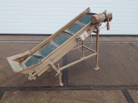 Steigförderband Affeldt Opvoerband 1600X400 OPVOERBAND ELEVATORBAND ELEVATOR BELT FÖRDERBAND STEIGBAND