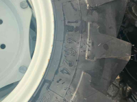 Räder, Reifen, Felgen & Distanzringe Michelin Agribib 13.6R38 + 13.6R24 op verstelvelgen
