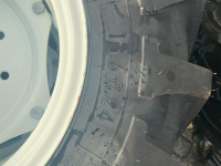 Räder, Reifen, Felgen & Distanzringe Michelin Agribib 13.6R38 + 13.6R24 op verstel velgen