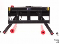 Ballengreifer Qmac balenklem met buis en tandvork / balenprikker hydraulisch