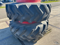 Räder, Reifen, Felgen & Distanzringe Good Year 2xDubbelwiel  20.8R38+haken