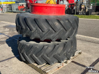 Räder, Reifen, Felgen & Distanzringe Good Year 2xDubbelwiel  20.8R38+haken