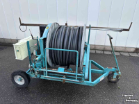 Schlauchhaspel Irriland Irriland 100/40/110 slangenhaspel gegalvaniseerd, 110 meter x 40 mm ø, met afstandsbediening