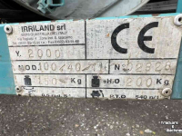 Schlauchhaspel Irriland Irriland 100/40/110 slangenhaspel gegalvaniseerd, 110 meter x 40 mm ø, met afstandsbediening
