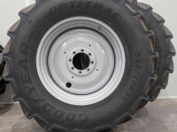Räder, Reifen, Felgen & Distanzringe Good Year 480/70R28 en 580/70R38