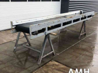 Förderband  3800X580 MM TRANSPORTBAND VLAKKE BAND FLAT BELT CONVEYOR BELT FLACHBAND FÖRDERBAND