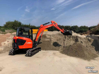 Minibagger Kubota KX060-5 HI, minigraver, minikraan, BJ2026, Nieuw, 2 stuks, komt binnen!